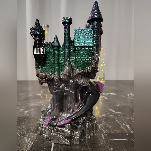Bath & Body Works Disney Maleficent Dragon Castle Candle Holder NWT - Picture 10 of 16